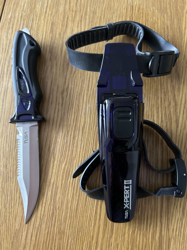 Tusa X-Pert II Diving Knife